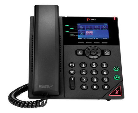 Poly VVX 250 4 Line IP Desk Phone
