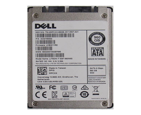 Dell 960GB SAS 512e Mix Use SSD Drive