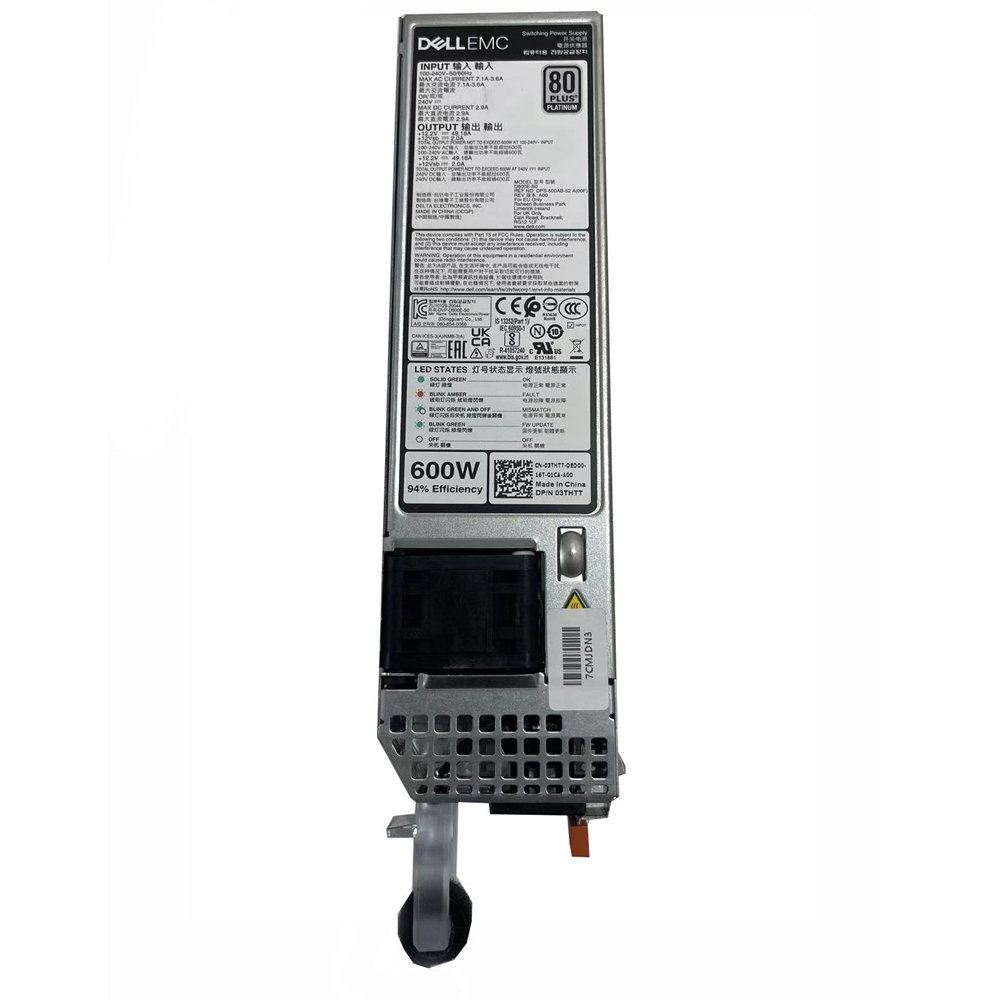 Dell PowerEdge 15th Generation 600W Power Supply – 3THTT