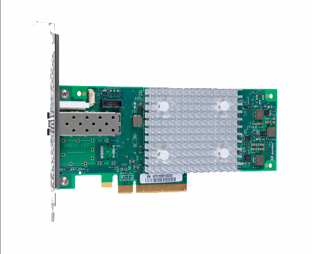 HPE SN1100Q, 16 Гбит/с, однопортовый адаптер главной шины Fibre Channel P9D93A