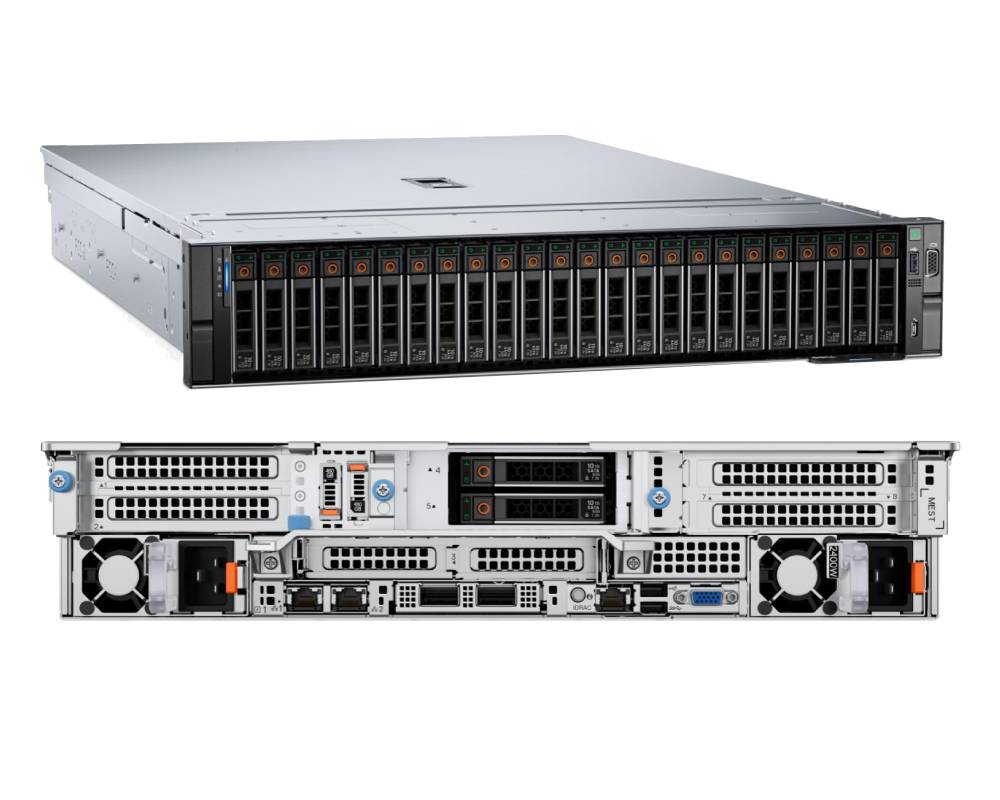 Новый стоечный сервер PowerEdge R760 высотой 2U