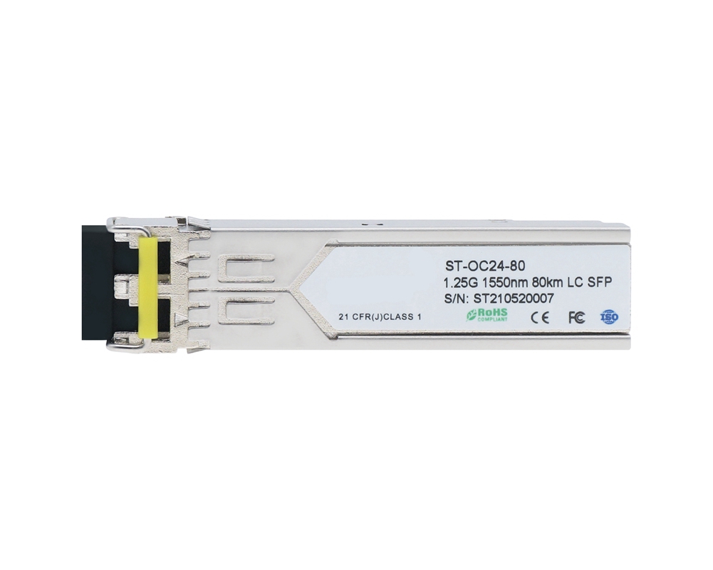 1.25Gbps 1550nm 80km Compatible SFP Transceiver