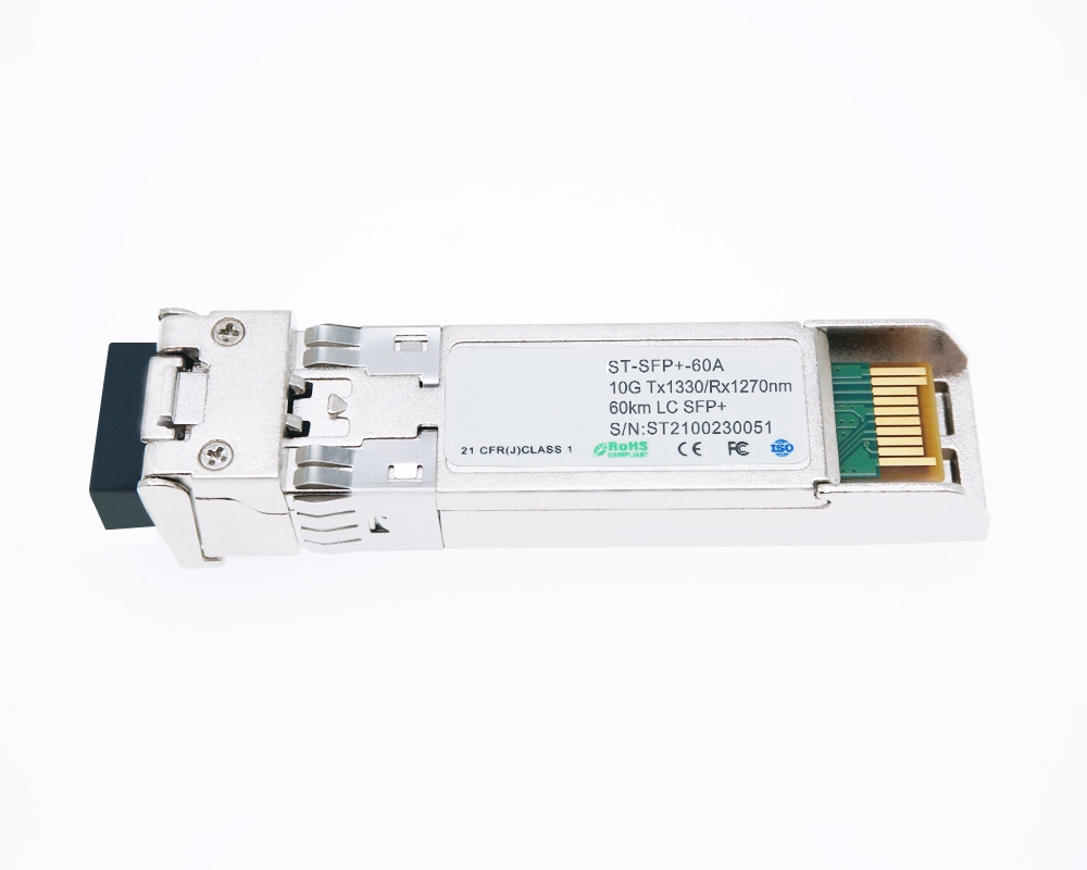 10Gbps BIDI 1270/1330nm 60km LC SFP+ Transceiver