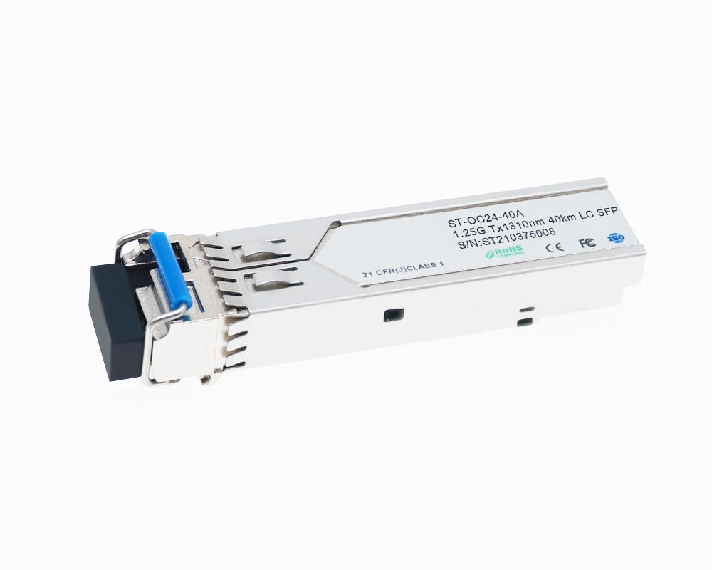 1.25Gbps Tx1310/Rx1490nm 40km SFP Bi-Directional Transceiver