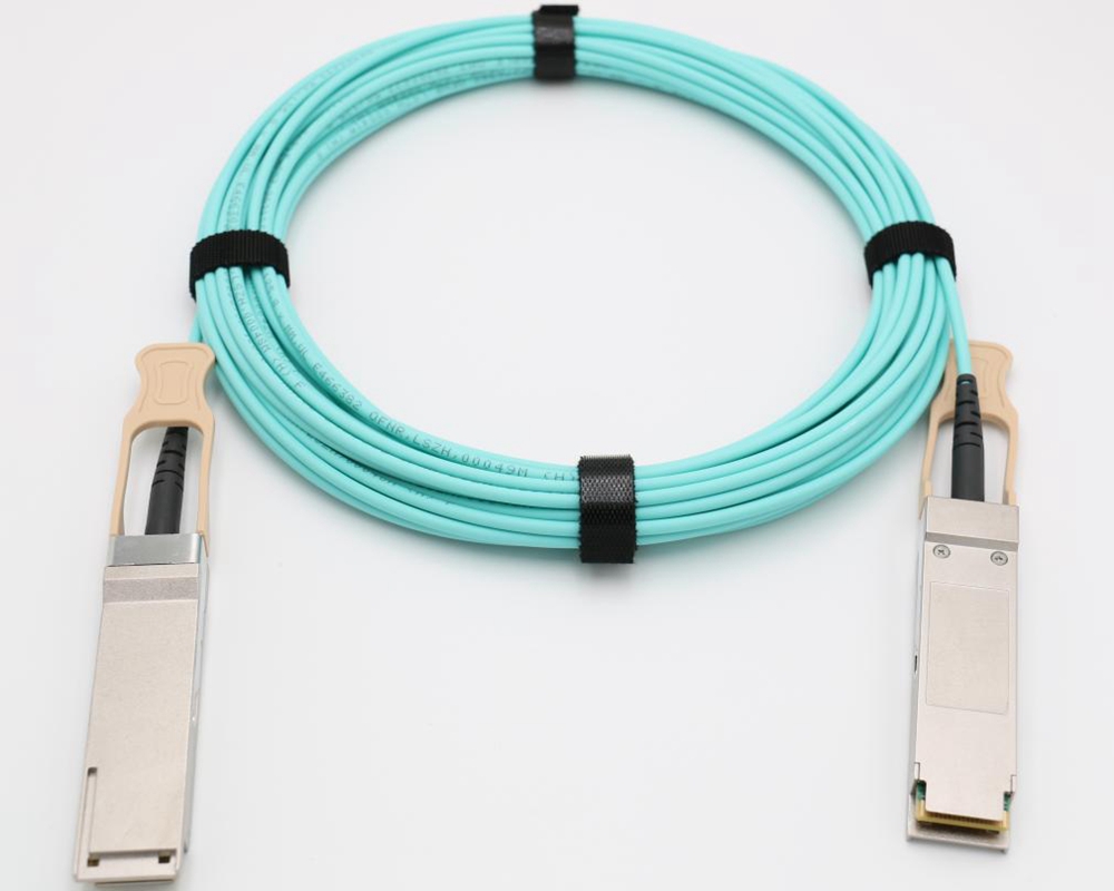 100G QSFP28 Compatible Active Optical Breakout Cables
