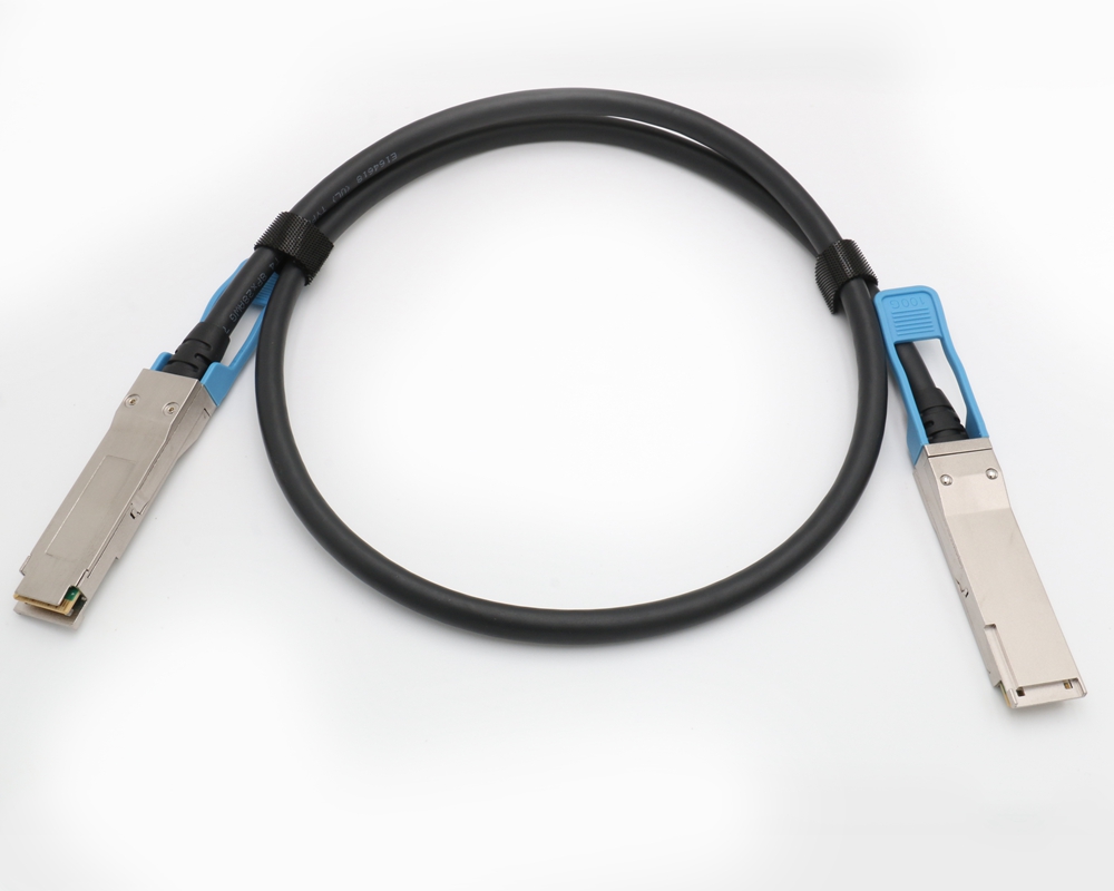 The 100G QSFP28 Direct Connect Cable (DAC) is a 4-channel parallel passive copper product