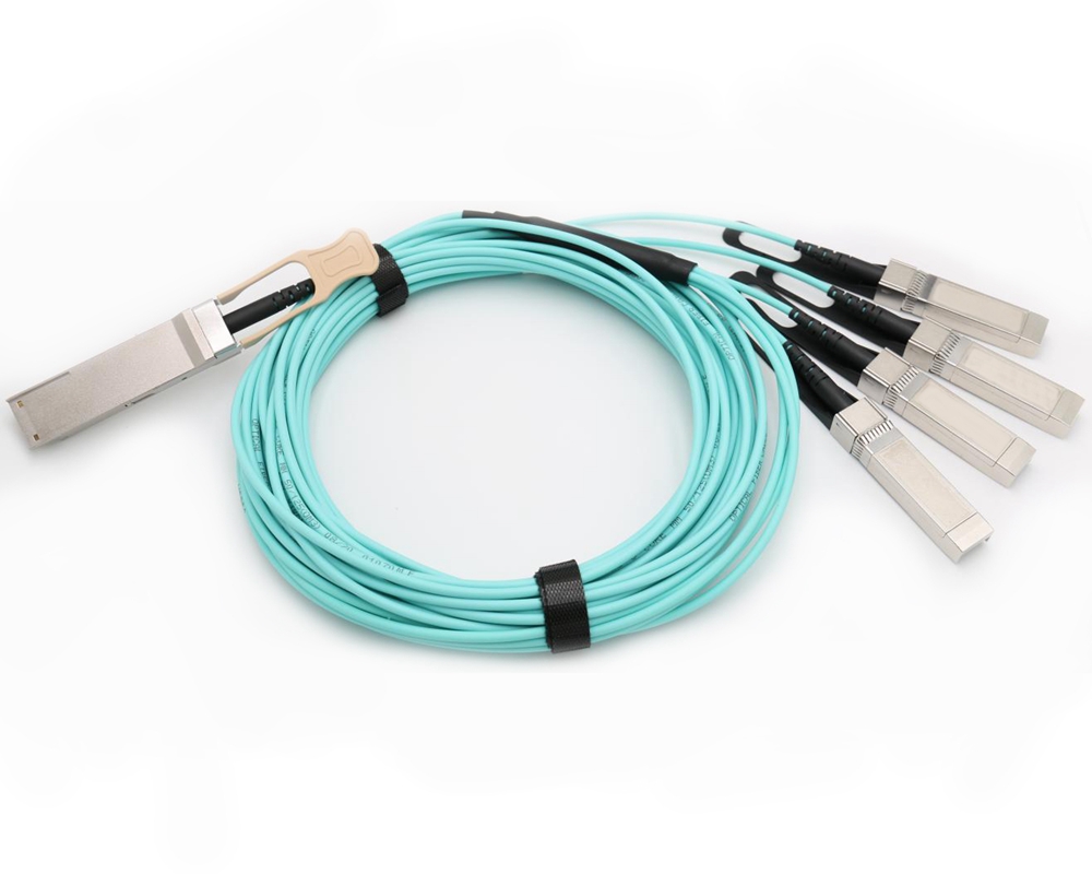 100G QSFP28 TO 4xSFP28 Active Optical Cables specification