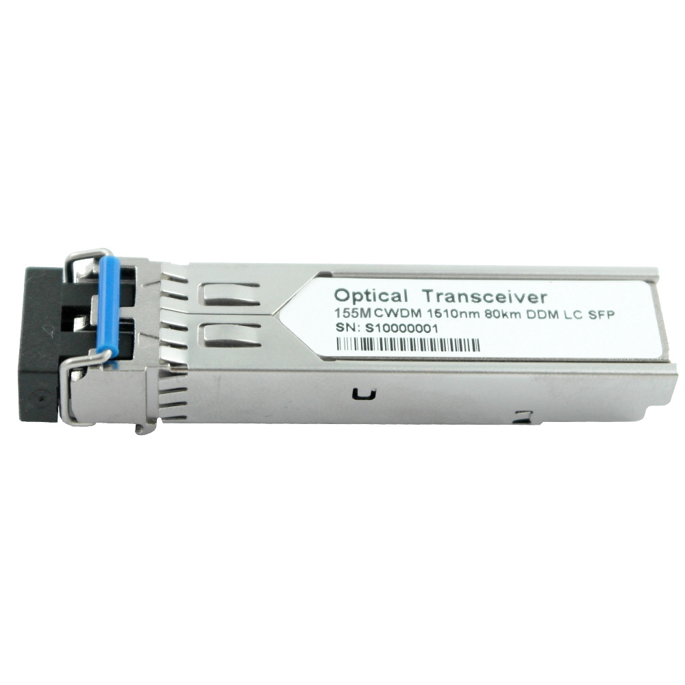 155M CWDM 80km LC Compatible SFP Transceiver