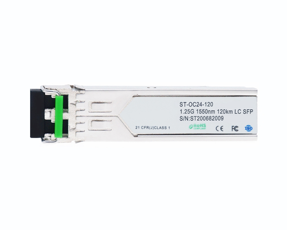 1.25Gbps 1550nm 120km Compatible SFP Transceiver