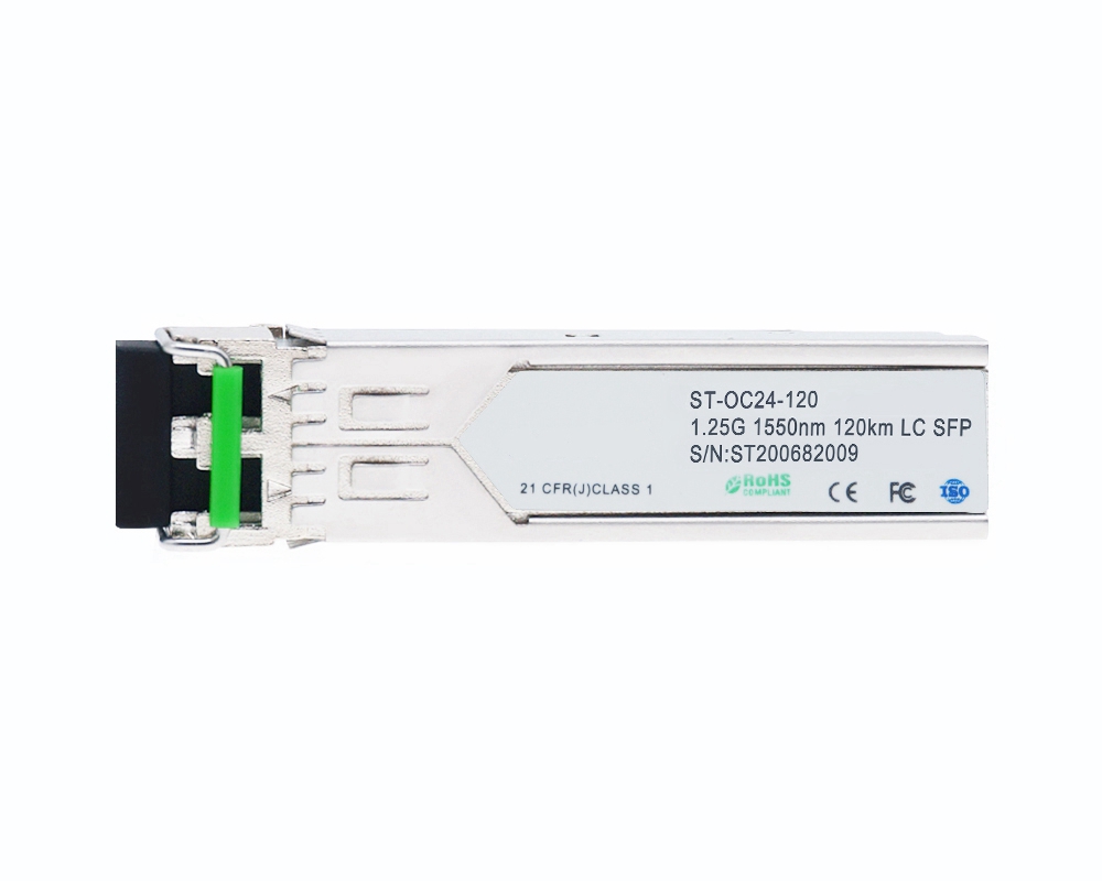 1.25Gbps 1550nm 120km SFP Transceiver