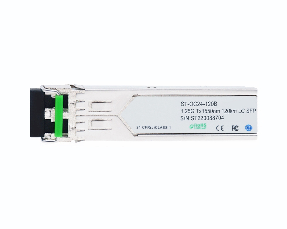 1.25Gbps BIDI Tx1550/Rx1490nm 120km SFP Transceiver