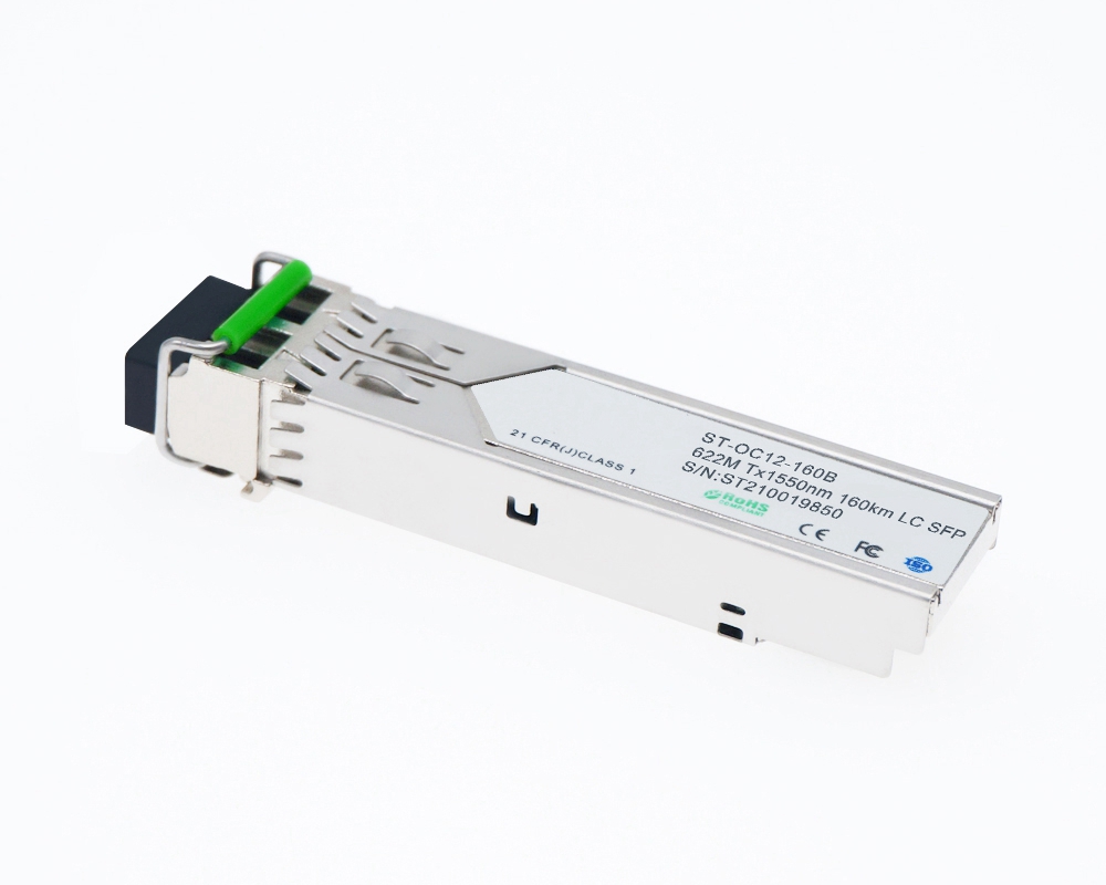 1.25Gbps BIDI Tx1550/Rx1490nm 160km SFP Transceiver