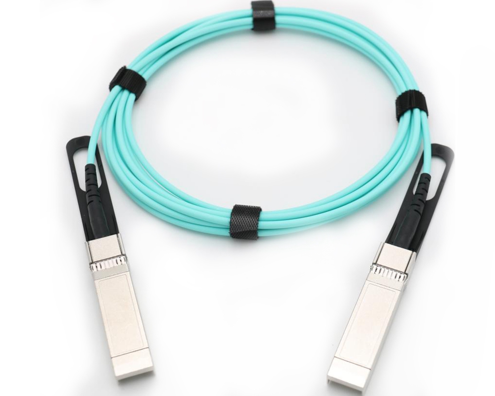 25G SFP28 Compatible Active Optical Breakout Cable