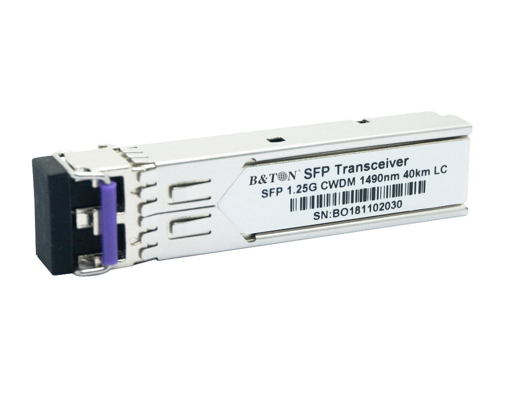 1.25Gbps 40km CWDM SFP Transceiver