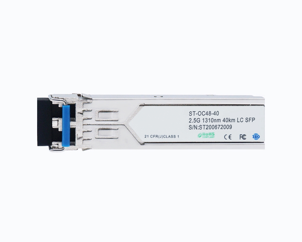 2.488Gbps SFP Optical Transceiver, 40km Reach