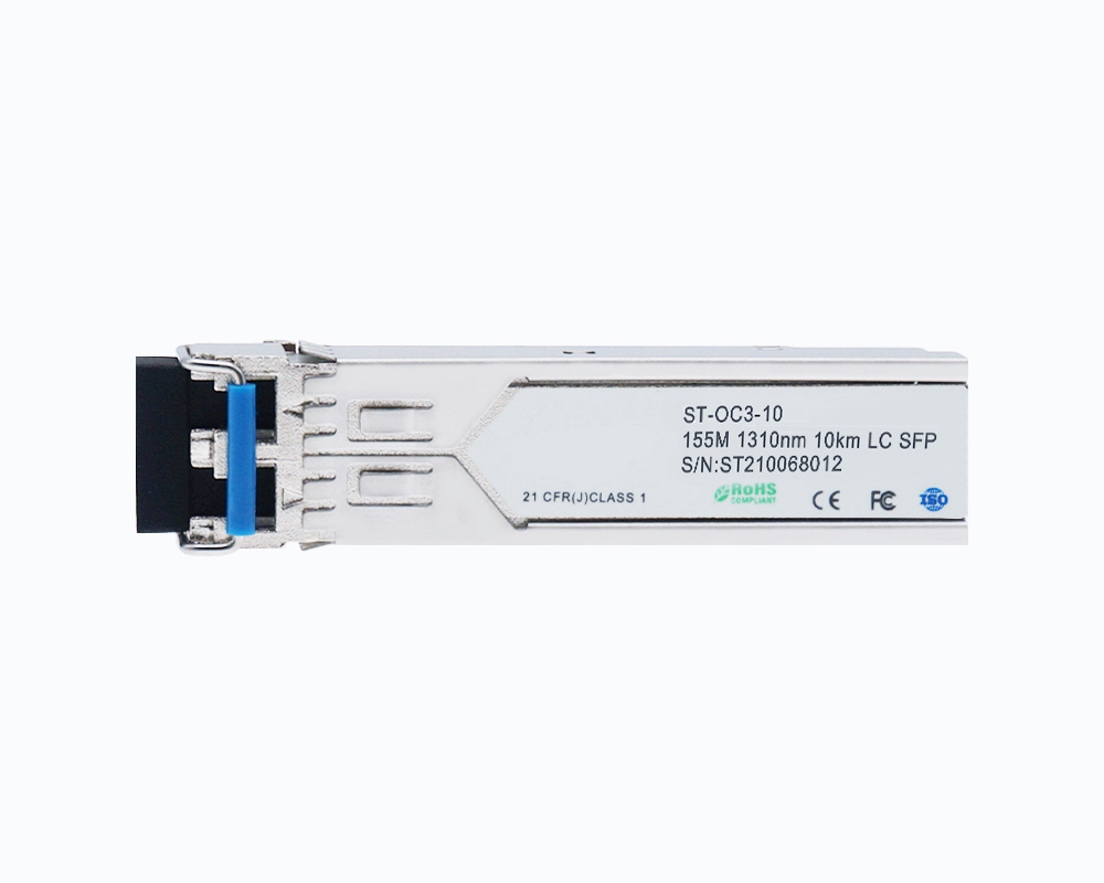 155Mbps 1310nm 10km LC compatible SFP Optical Transceiver