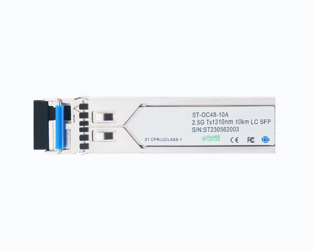 2.5Gbps SFP Bi-Directional Compatible Transceiver,TX1310nm ,10km LC