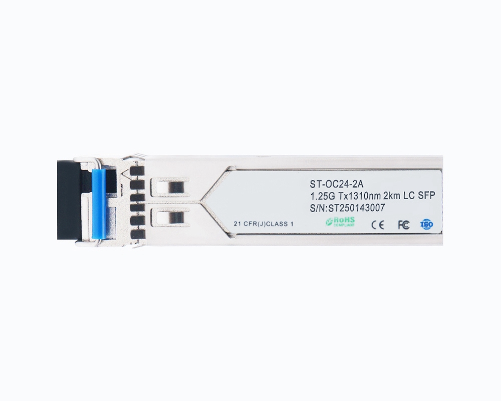 1.25Gbps Tx1310/Rx1550nm 20km Bi-Directional compatible SFP Transceiver
