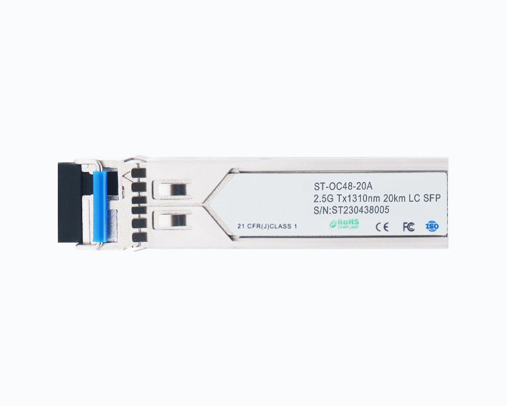 2.5Gbps SFP Bi-Directional Compatible Transceiver, 20km Reach TX1310nm LC
