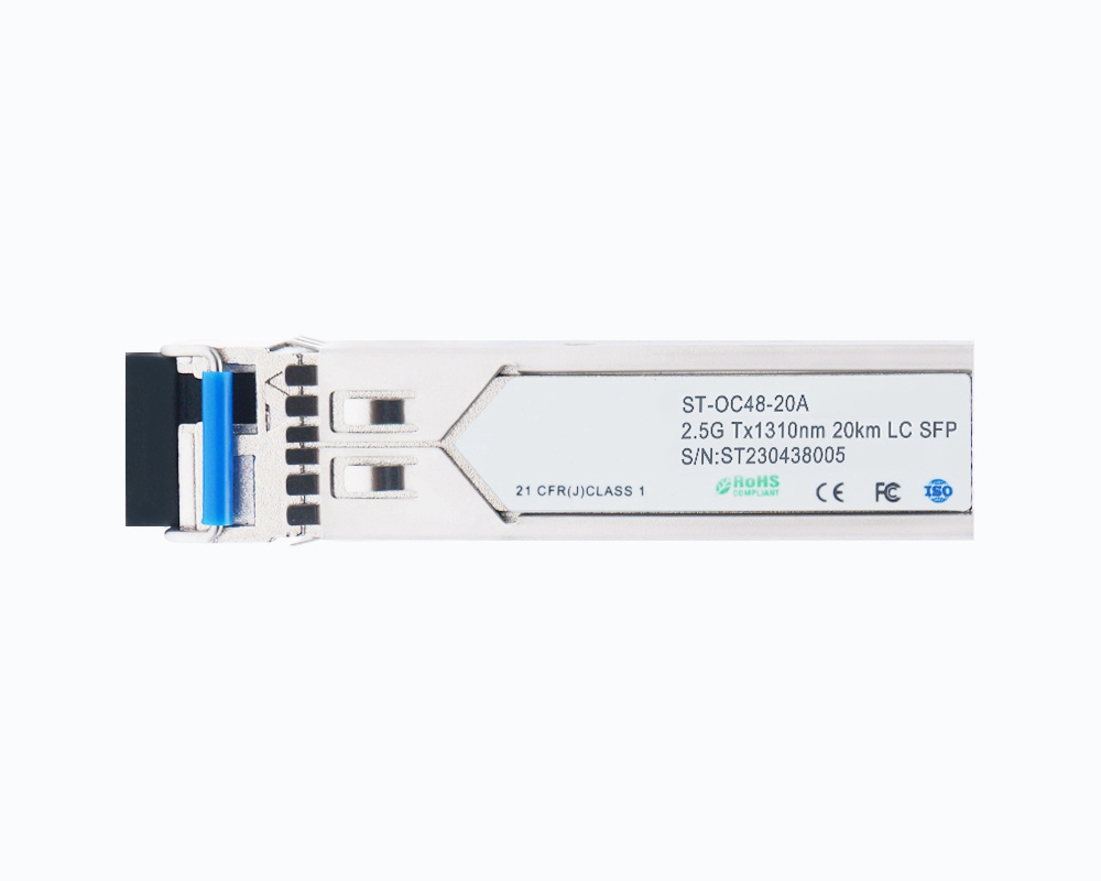 2.488Gbps SFP Bi-Directional Transceiver, 20km Reach