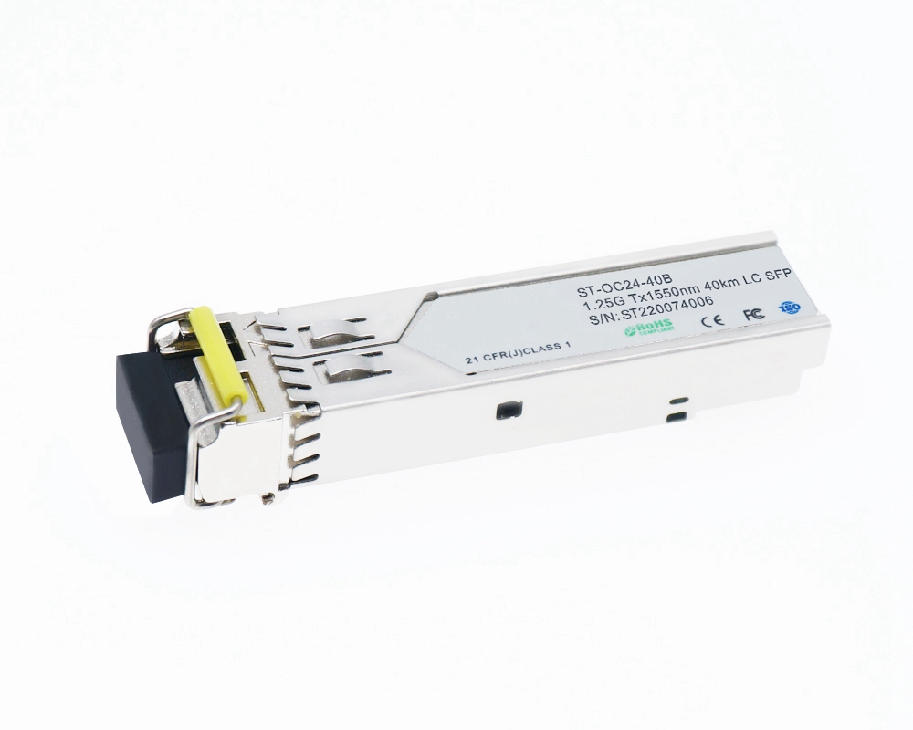 1.25G Tx1550/Rx1310nm 40km  BIDI  CompatibleSFP Transceiver