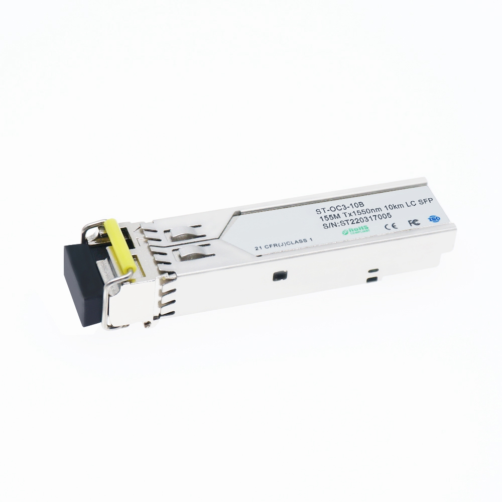 155Mbps Tx1550/Rx1310nm 10km SFP Transceiver