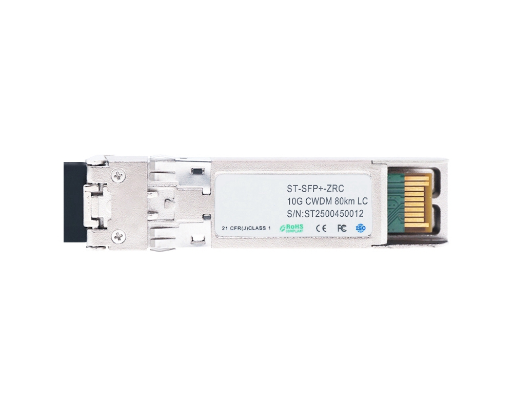 10G SFP+ 80km CWDM Compatible Transceiver