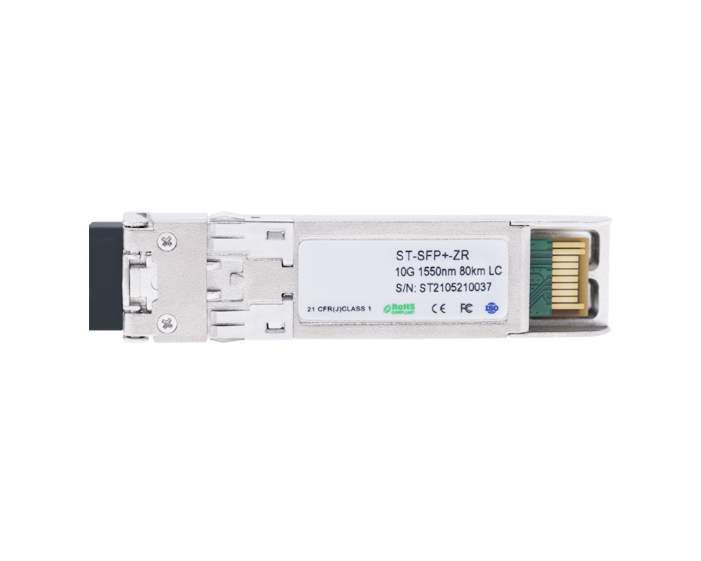 10G 1550nm 80km SFP+ ZR Transceiver