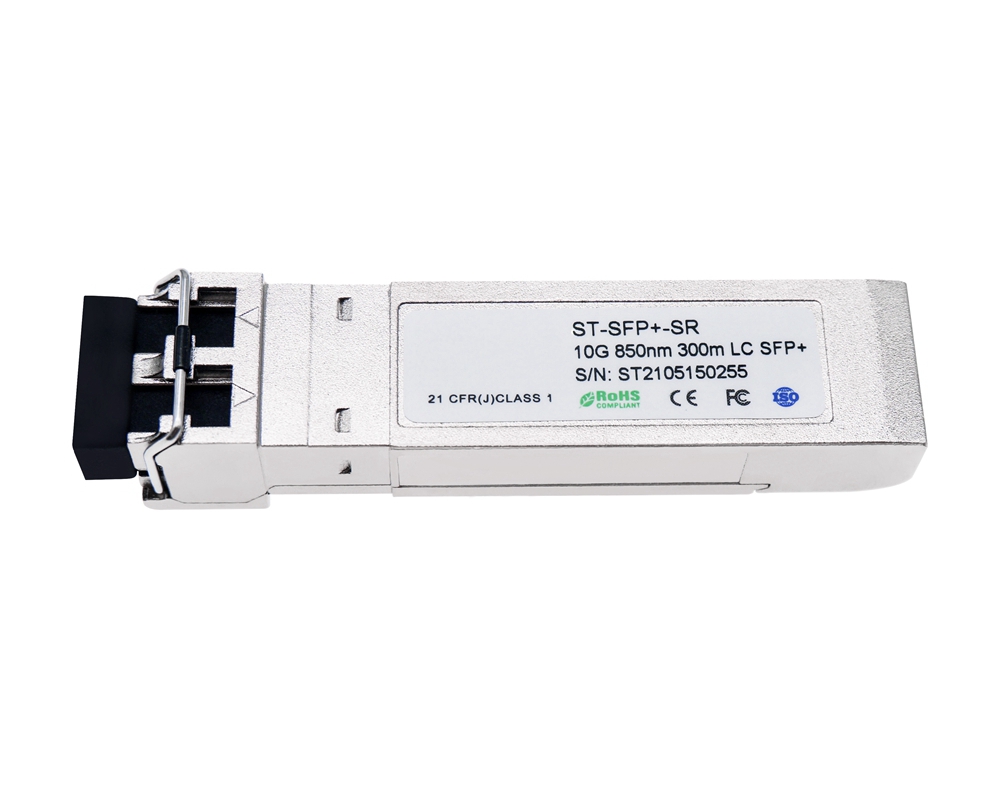 10Gbps 850nm 300m LC Compatible SFP+ Transceiver