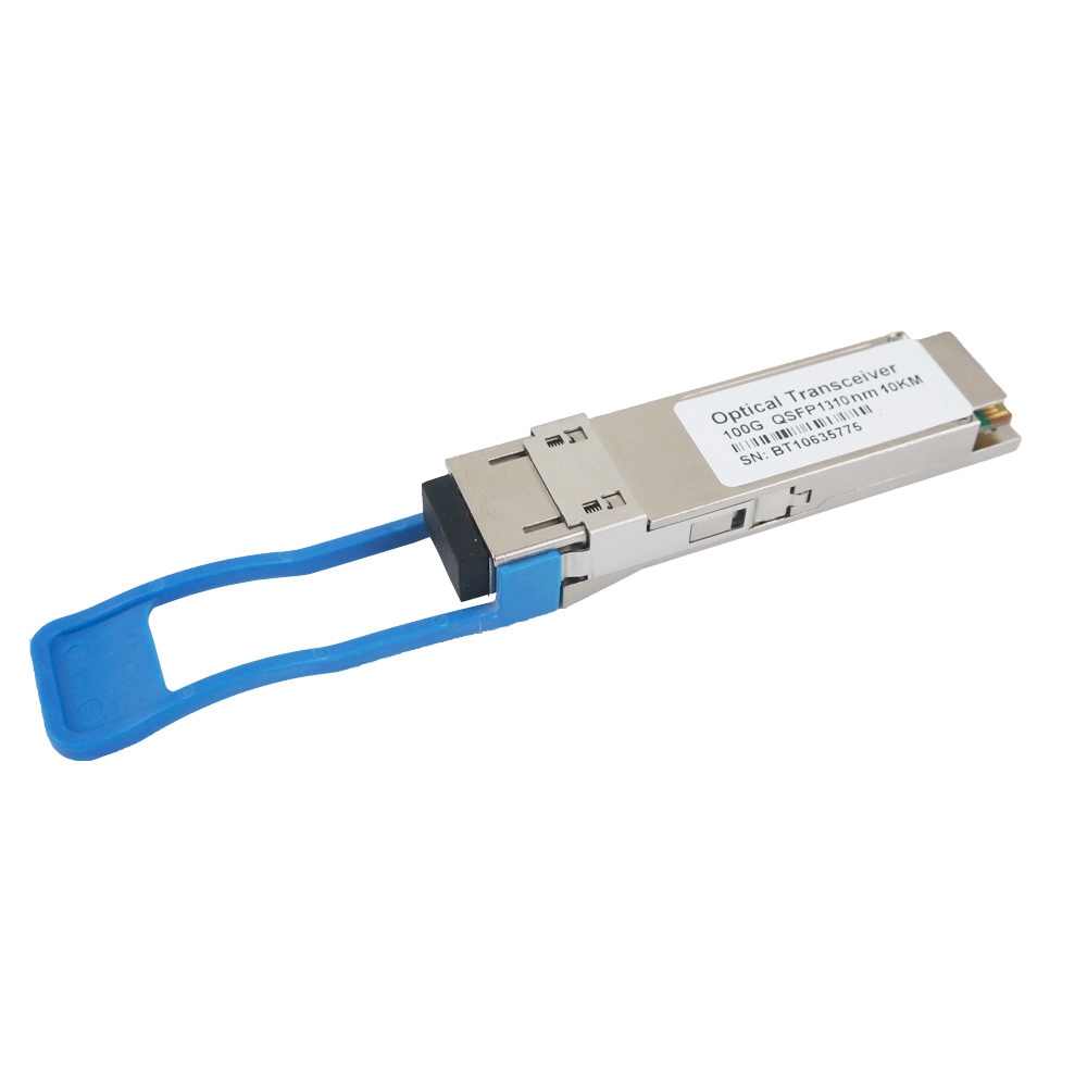 100Gbps Single Mode 10KM QSFP28 Compatible Transceiver