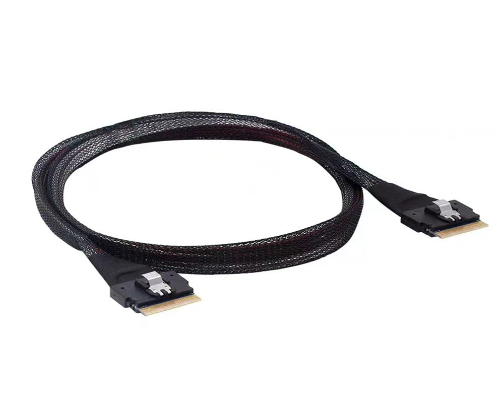 Internal SlimSAS SFF-8654 to SFF-8654 8i Cable