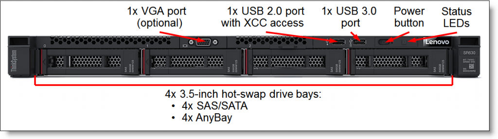 SR630 front