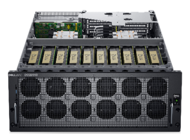 Dell EMC DSS 8440 Server Powered by NVIDIA RTX GPUs for HPC and AI Workloads