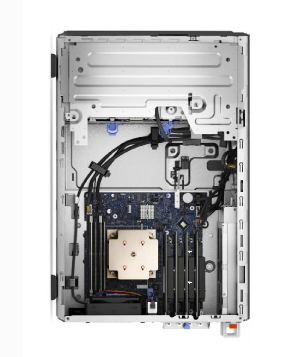 Rear view of the system of Dell EMC PowerEdge T350