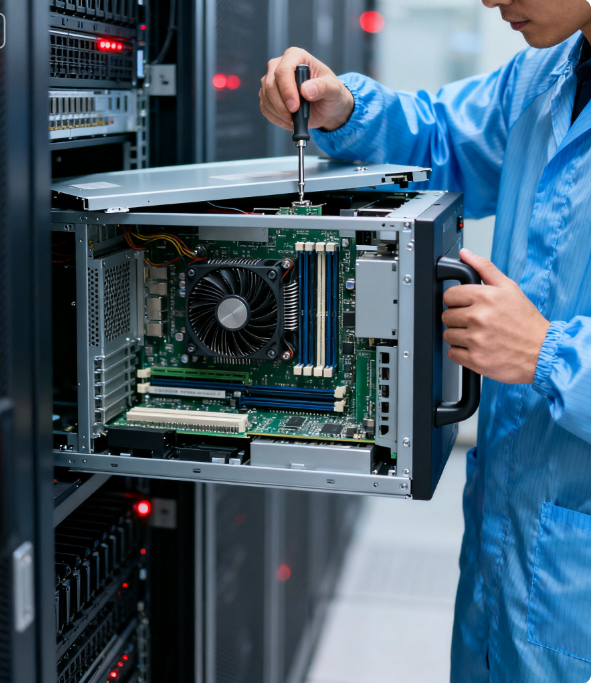 What are the core parameters that demand the most attention when selecting a server?