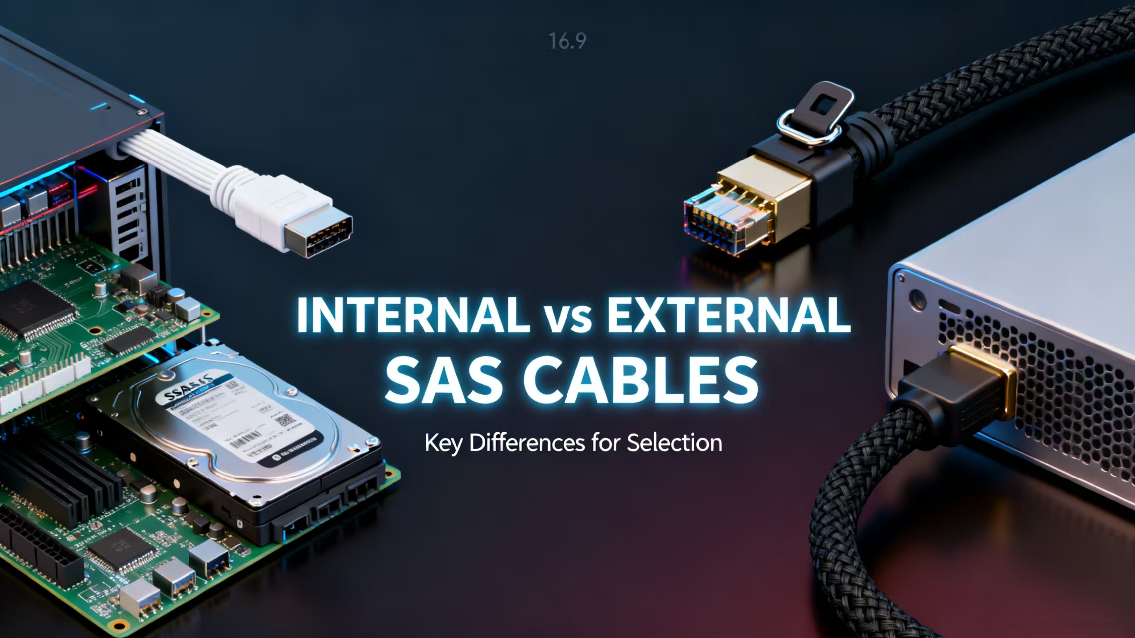 No More Confusion When Choosing SAS Hard Drive Cables: Internal vs. External Connections