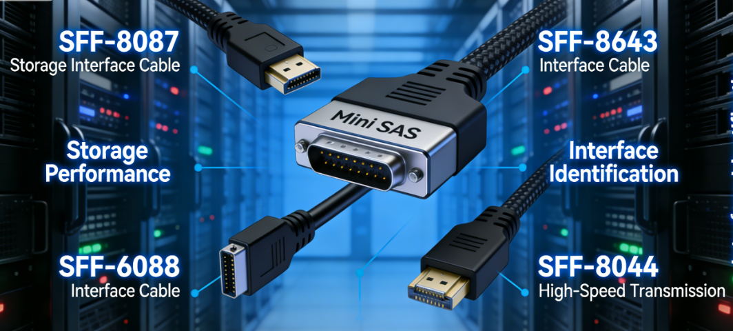 The Ultimate Guide to Choosing Mini SAS Cables: How to Select the Right Cable for Your Server/Storage Array?