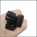 12VHPWR Female to Dual 8-Pin (6+2-Pin) to Small 16-Pin Mini 3.0 PCIe 5.0 Adapter Power Cable