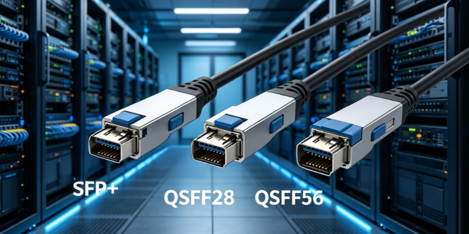 AOC Cable Interface Classification: Differences Between SFP+, QSFP28, and QSFP56 Versions and Selection Recommendations